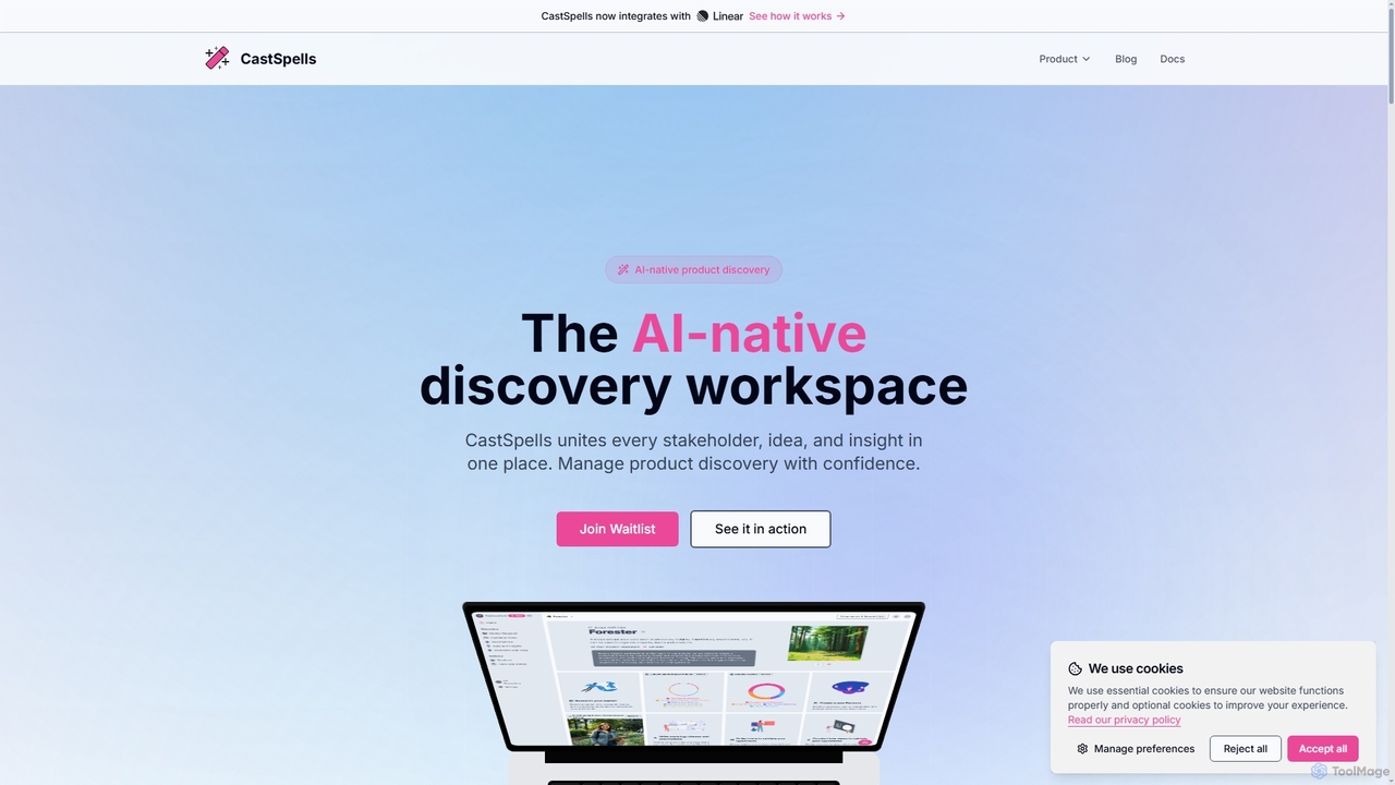 CastSpells - AI-Native Product Discovery for CastSpells