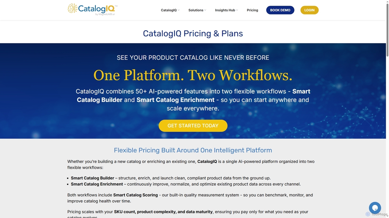 CatalogIQ Pricing | CatalogIQ by MagnetLABS for CatalogIQ