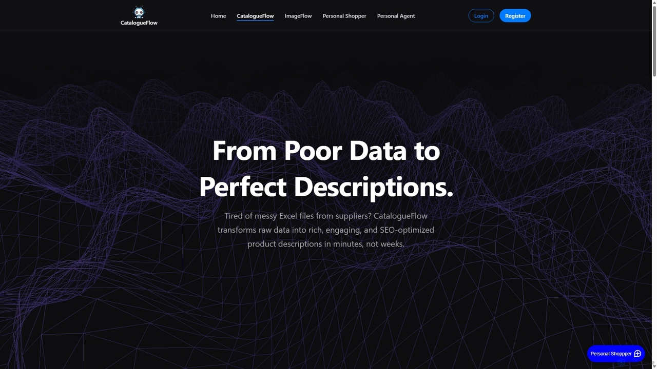CatalogueFlow - AI Product Descriptions for CatalogueFlow