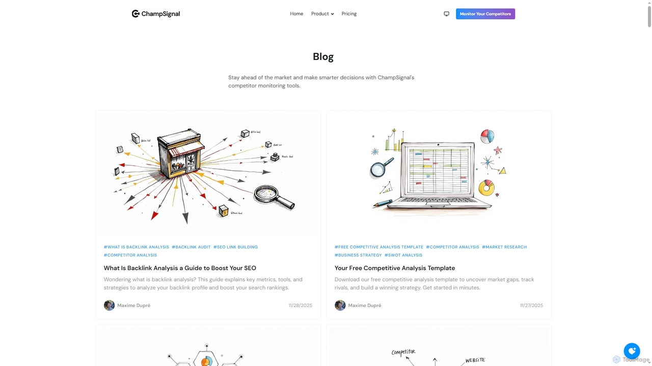 Blog | ChampSignal for ChampSignal