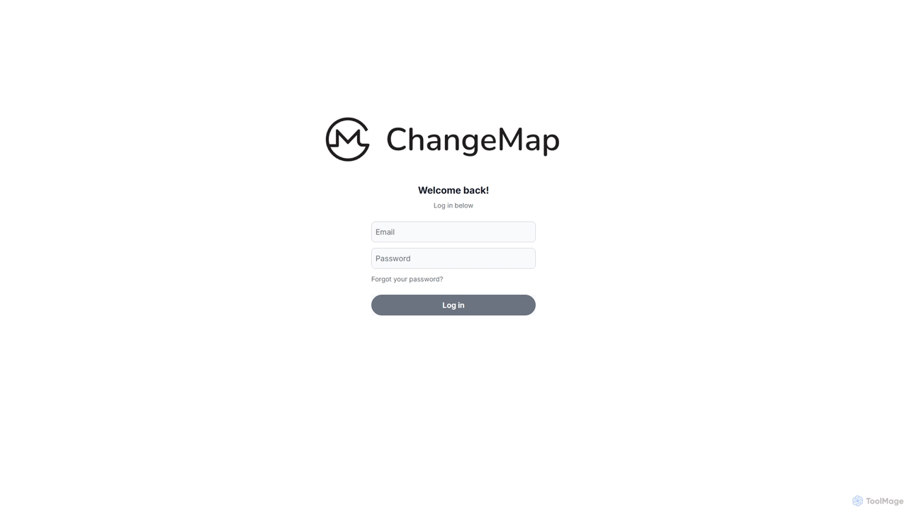 Log in | Change Map for ChangeMap