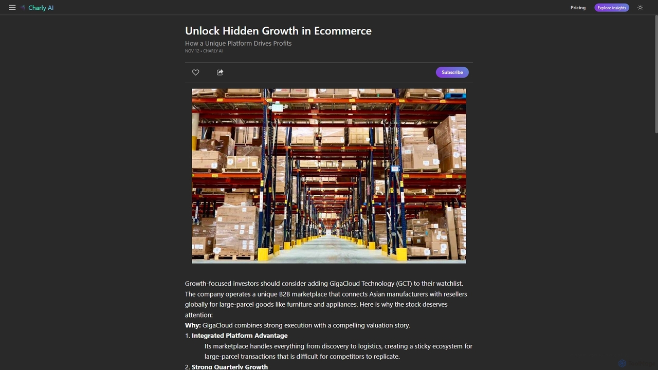 Unlock Hidden Growth in Ecommerce for Charly AI