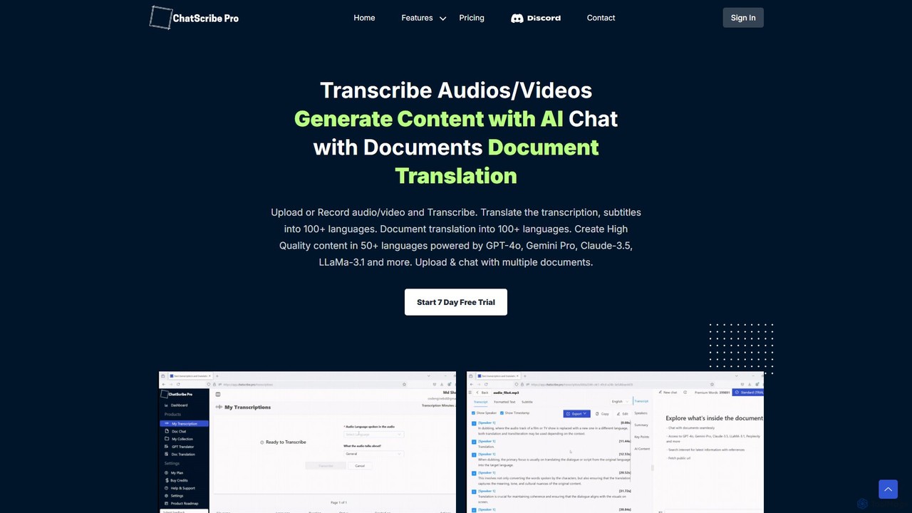 ChatScribe Pro