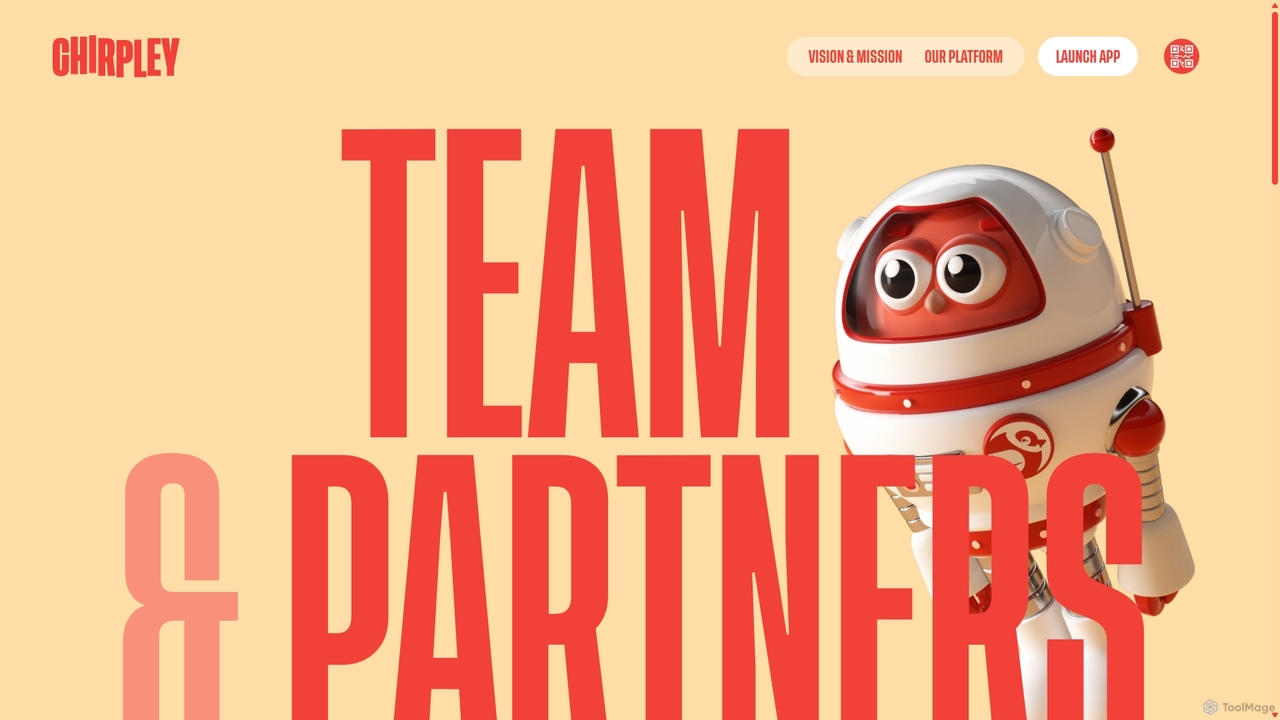 Chirpley - Team & Partners for Chirpley
