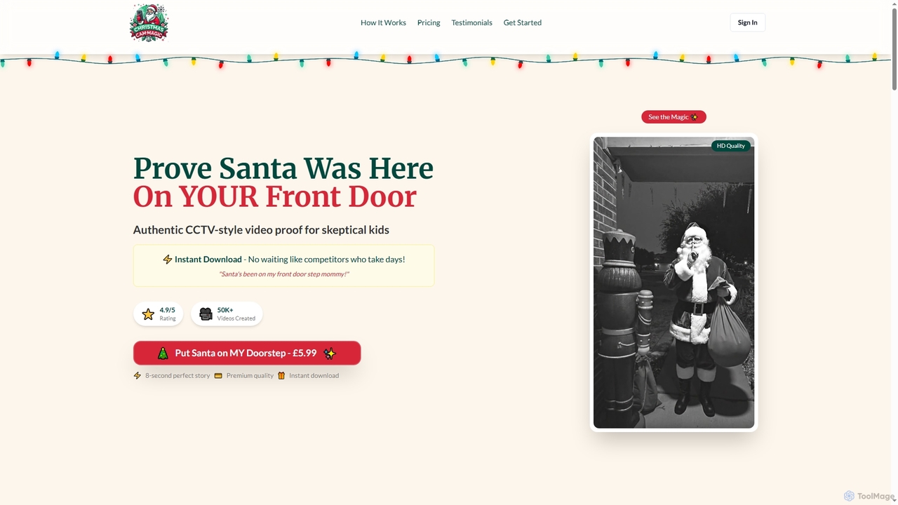 Christmas Cam Magic