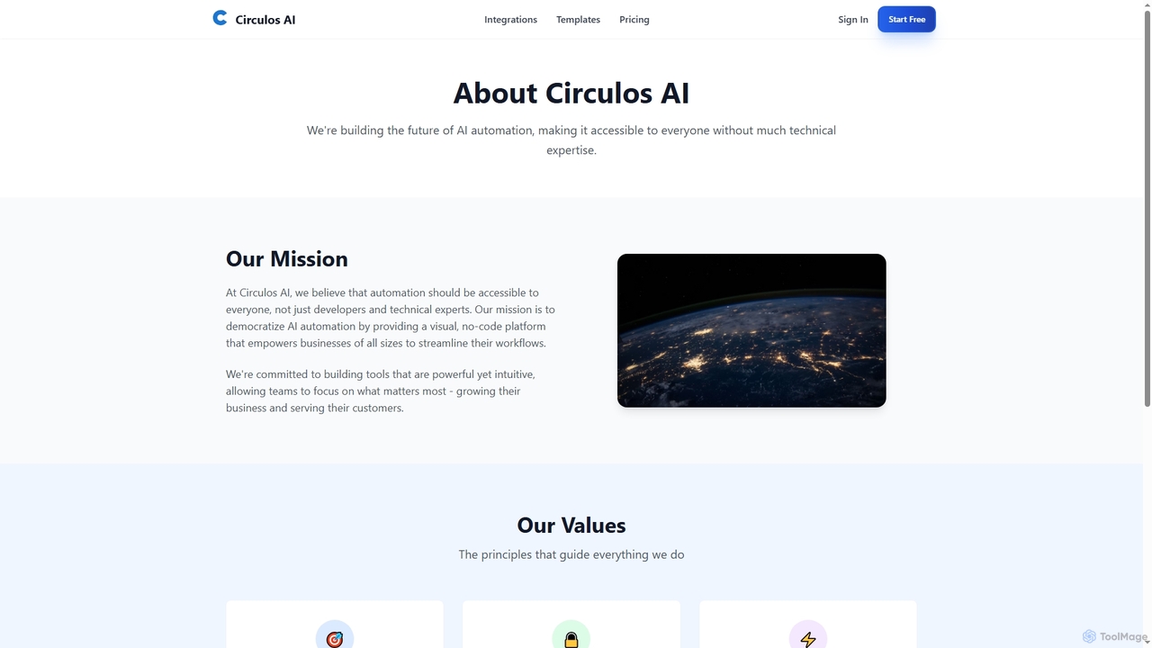About Us - Circulos AI | Democratizing AI Automation for Circulos