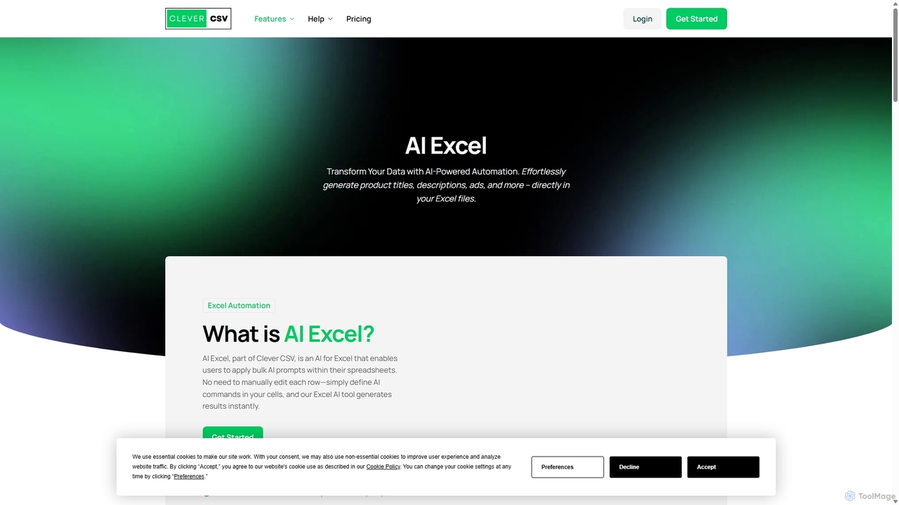 AI Excel – Automate Your Spreadsheets with AI - Clever Csv for CleverCSV