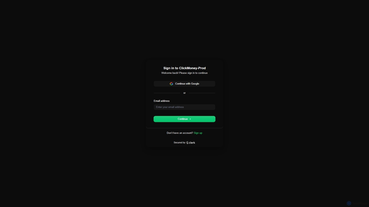 ClickMoney - Real-Time Marketing Analytics for Content Creators for ClickMoney