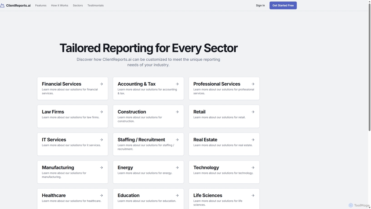 ClientReports.ai for ClientReports.ai