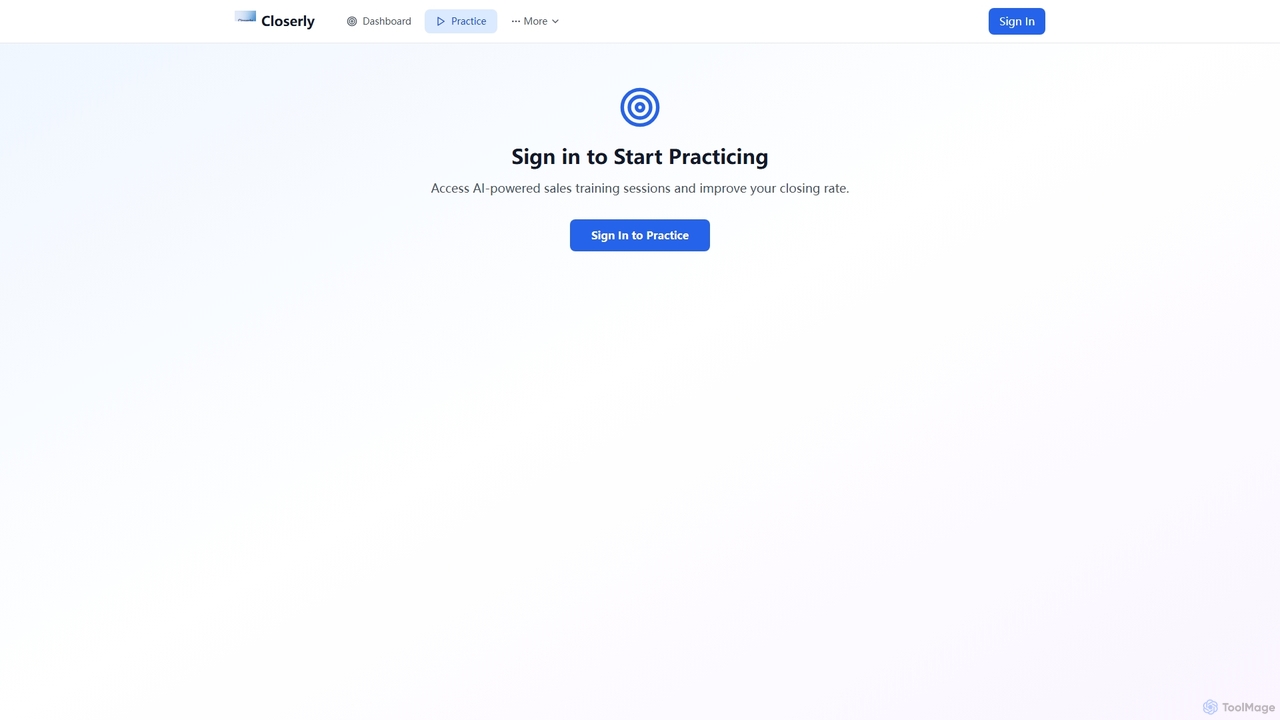 Closerly - AI Sales Training Platform for Closerly