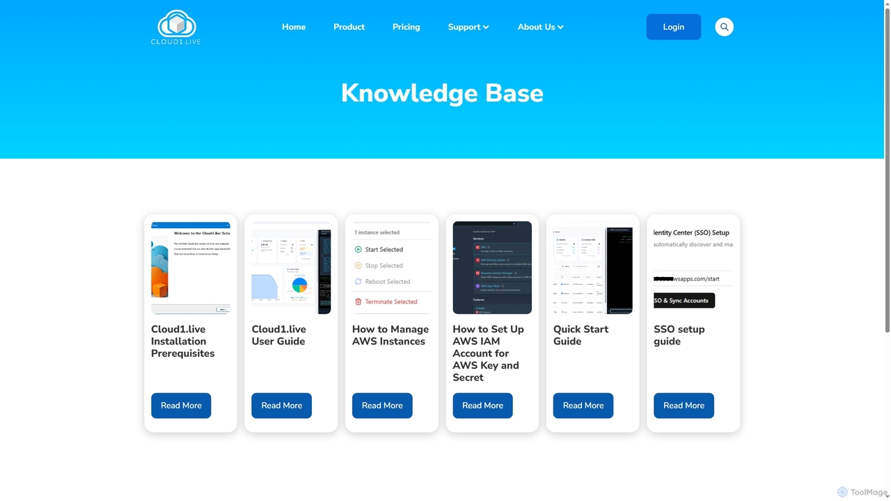 Knowledge Base for Cloud1