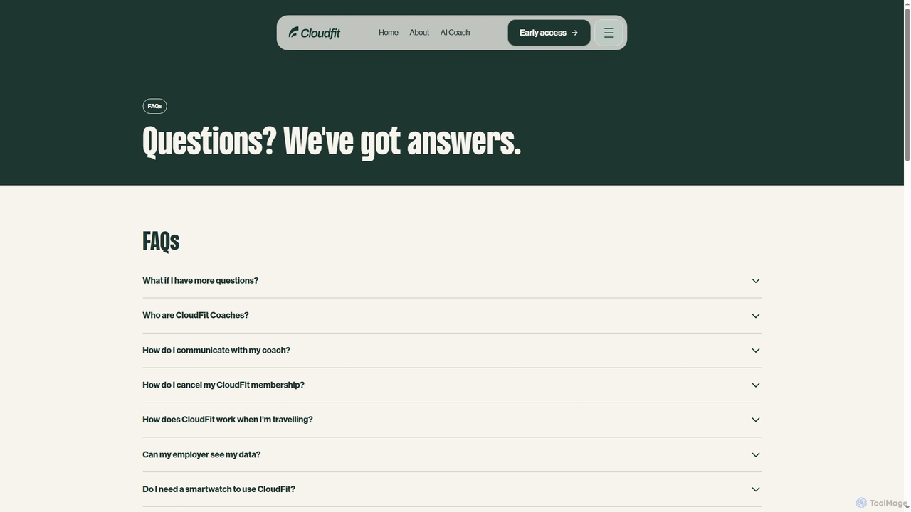 FAQs | Cloudfit for Cloudfit