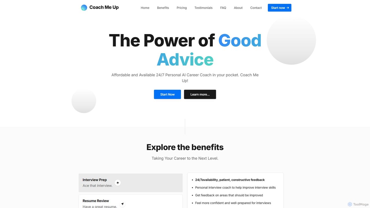 Coach Me Up