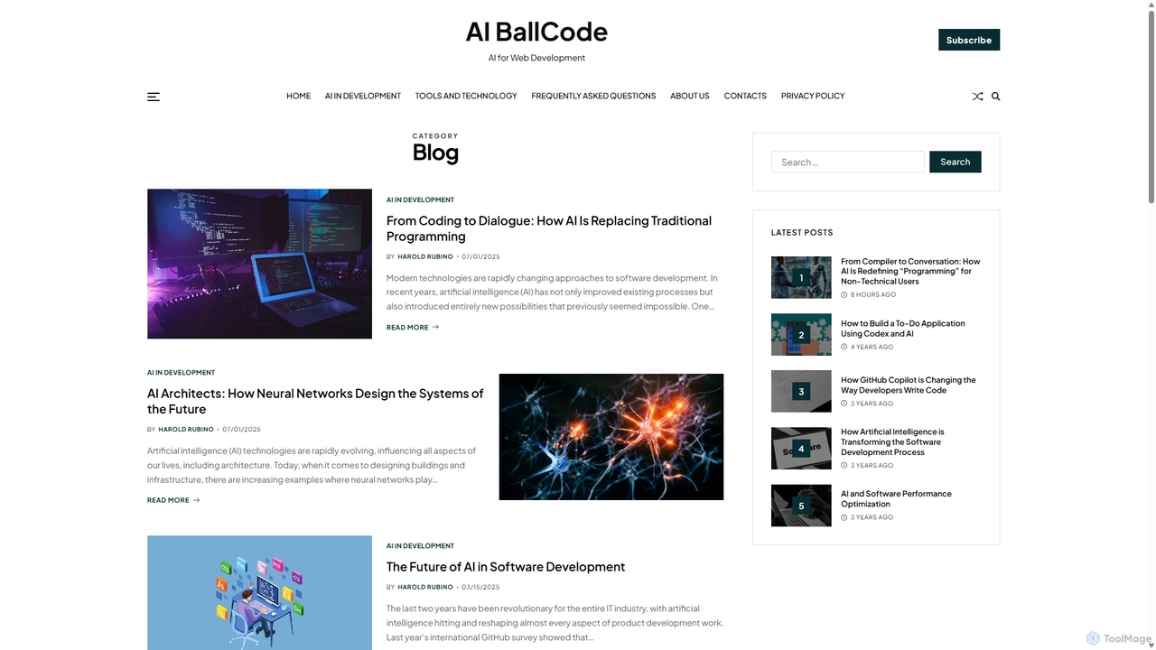 Blog Archives - AI BallCode for Codeball