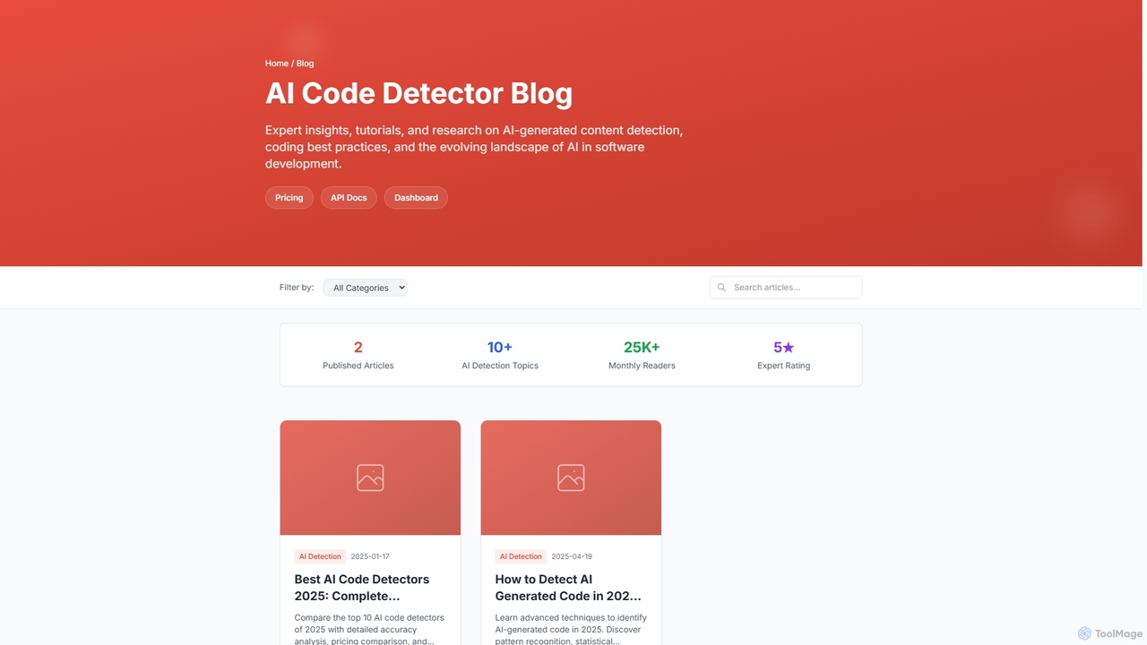 AI Code Detector Blog - Expert Insights on AI Content Detection for Codedetector