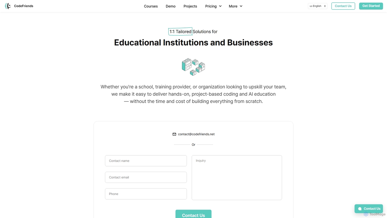 Institution & Business Solutions | CodeFriends for CodeFriends
