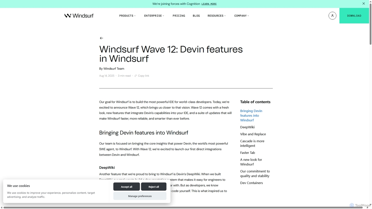Windsurf Wave 12: Devin features in Windsurf for Codeium