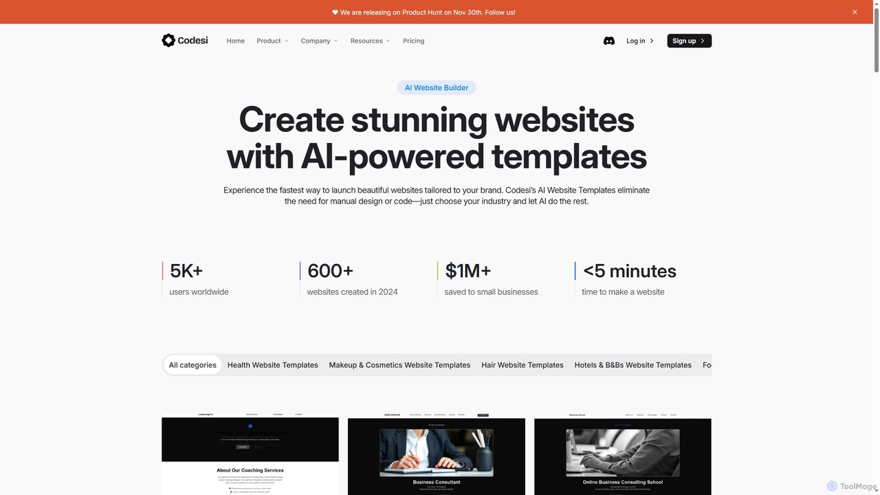 Website Templates | 1000+ Free Website Templates | Codesi for Codesi