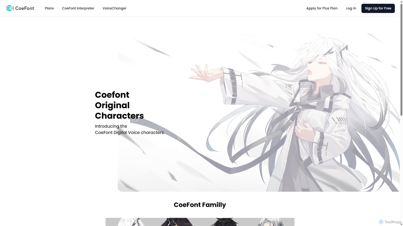 CoeFont: Narration, Games, Video production, Audiobook production … for CoeFont