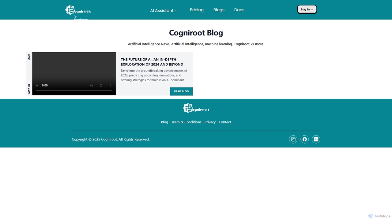 Latest AI News, Articles, and Tips | Cogniroot Blogs for Cogniroot
