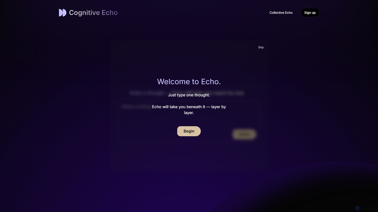 Cognitive Echo