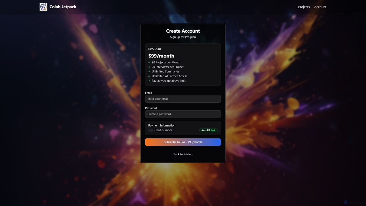Colab Jetpack for Colabjetpack