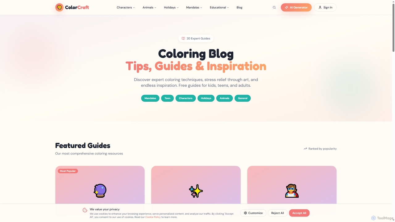 Coloring Blog - Tips, Guides & Inspiration | Free Coloring Pages for ColorCraft