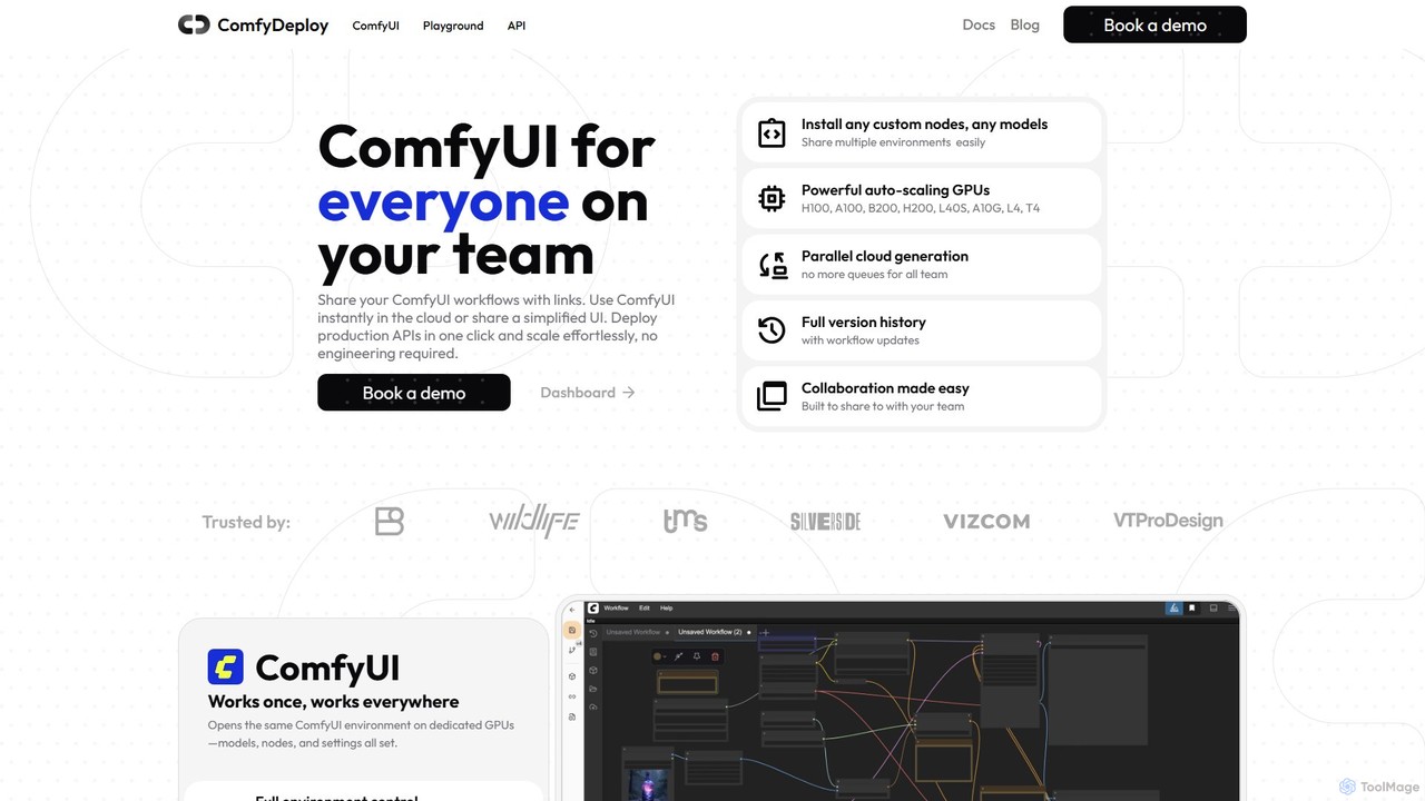 preview for ComfyDeploy