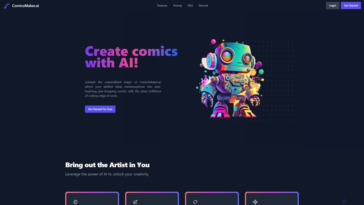 preview for ComicsMaker.ai