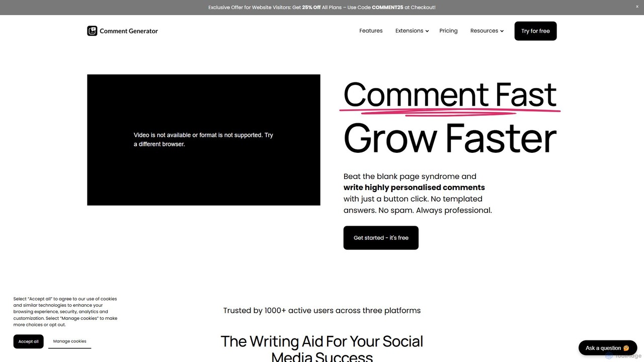 Comment Generator