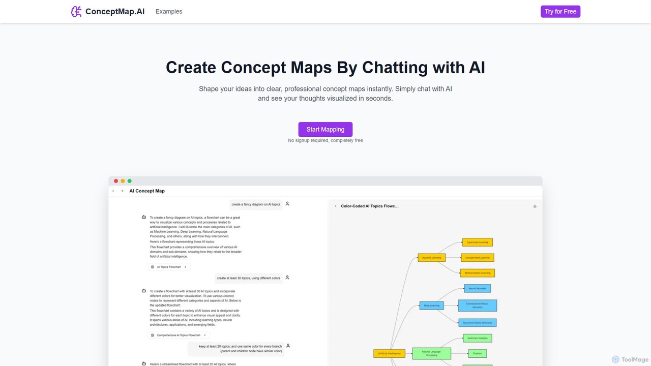 preview for ConceptMap AI