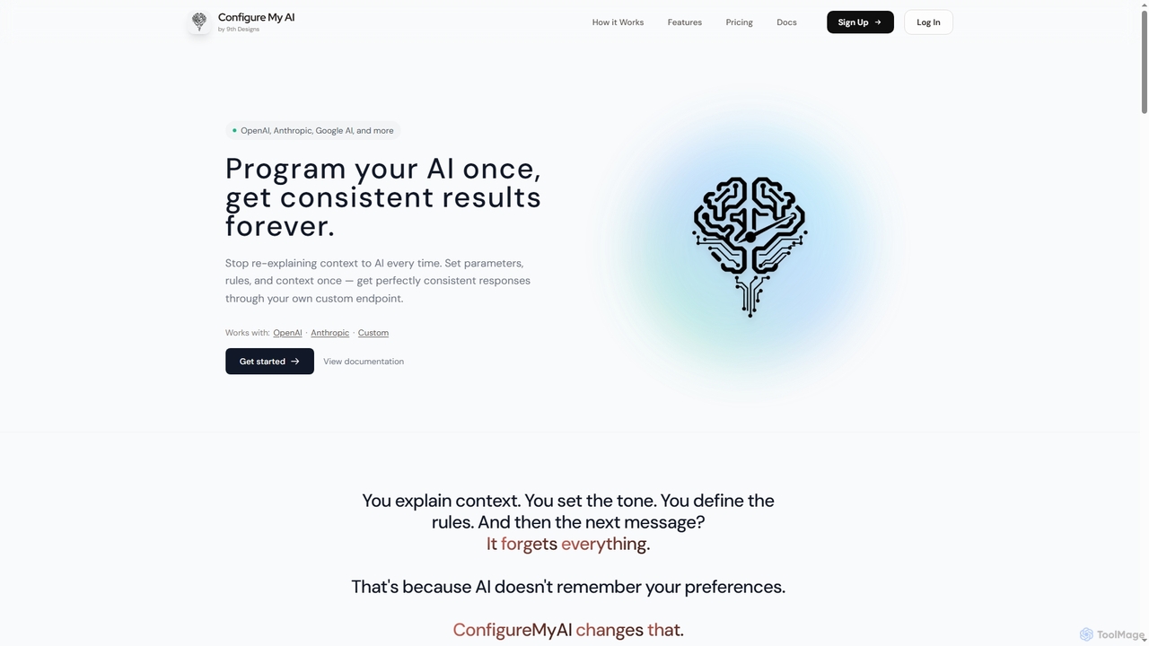 ConfigureMyAI
