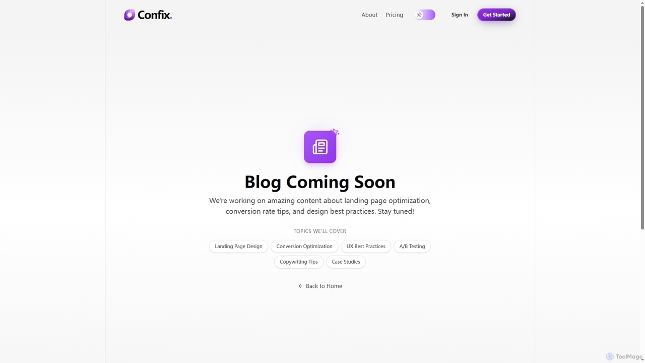 Blog - Coming Soon | Confix | Confix for Confix