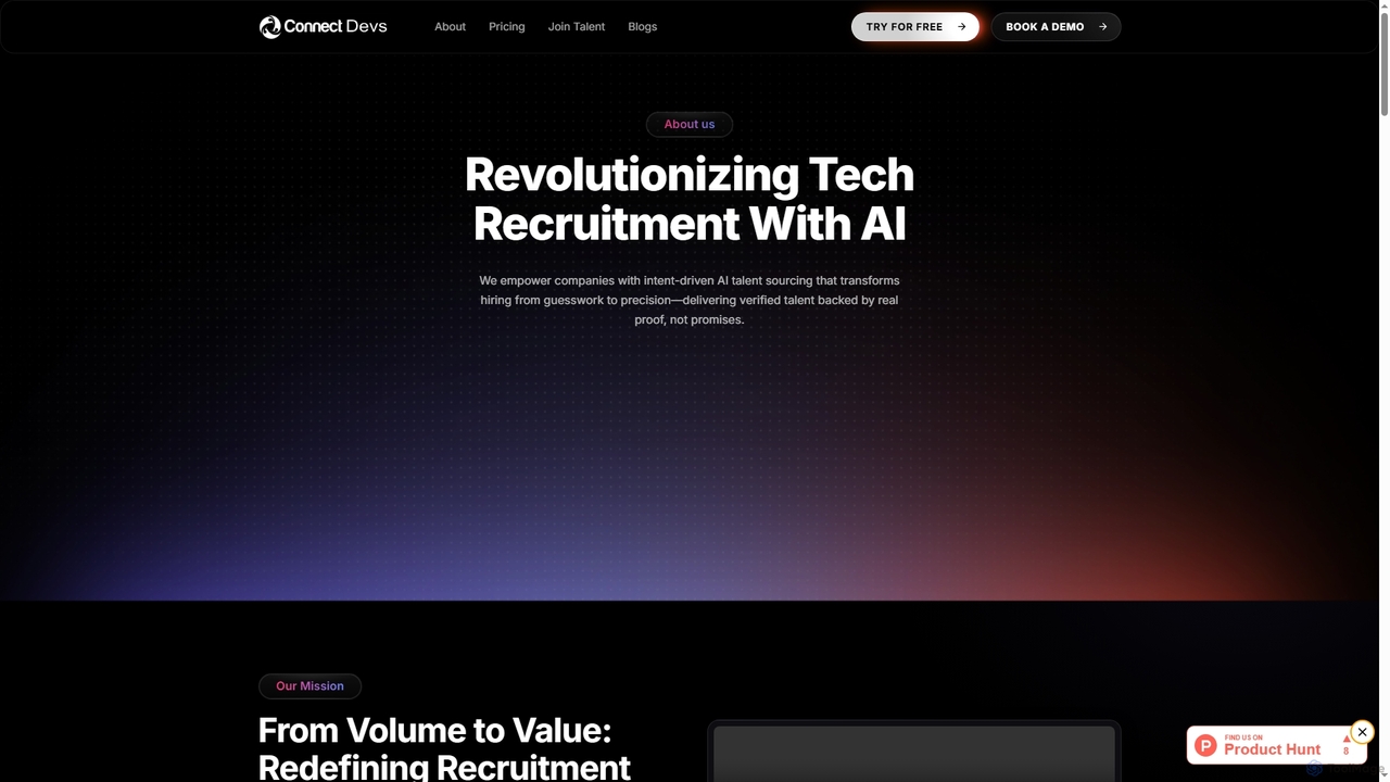 About - ConnectDevs for ConnectDevs