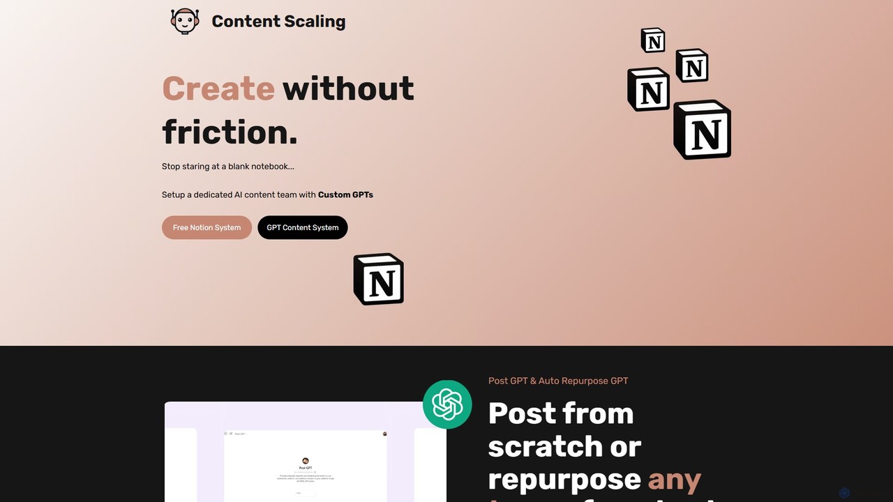 Content Scaling