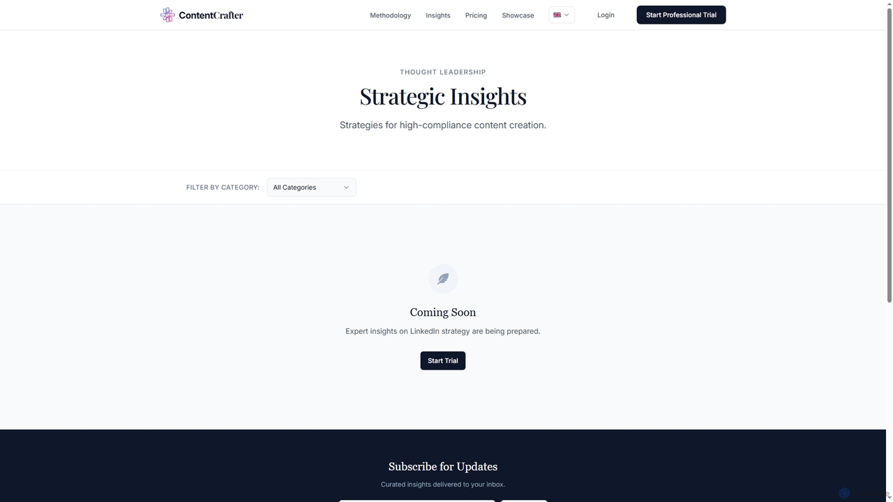 ContentCrafter | Compliance Content Engine for ContentCrafter