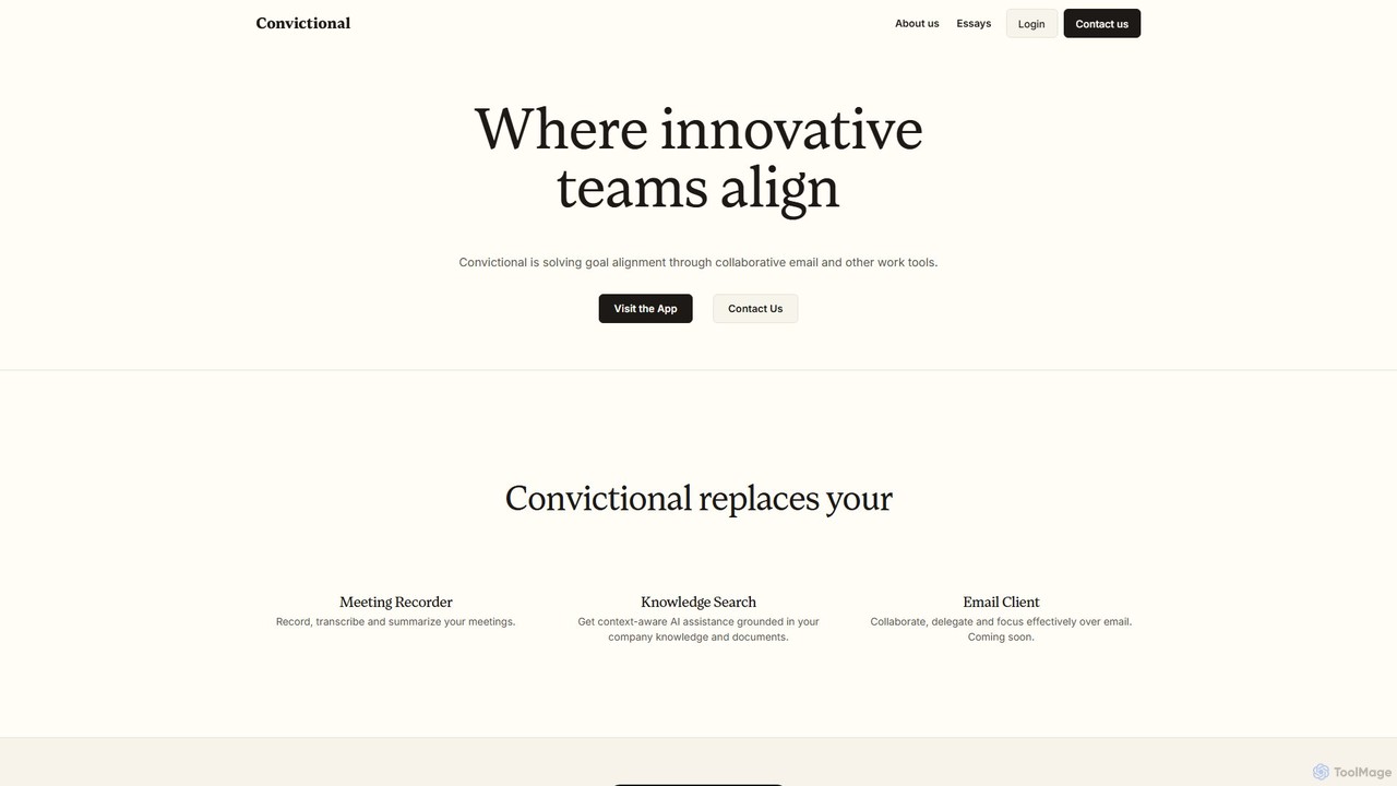 Convictional
