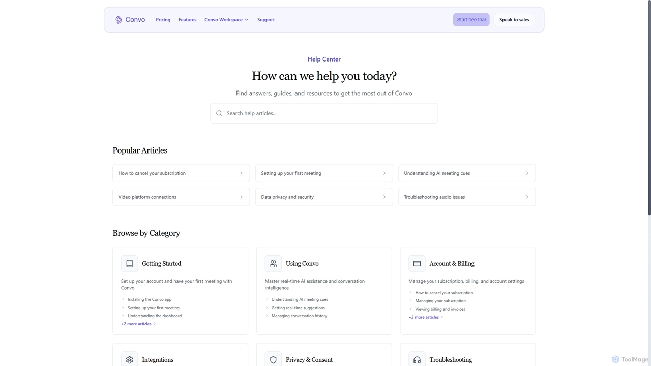 Help Center — Setup & Troubleshooting | Convo | Convo for Convo