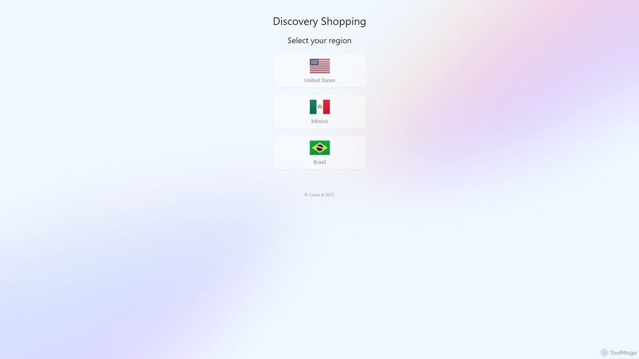 Coora AI - Discovery Shopping