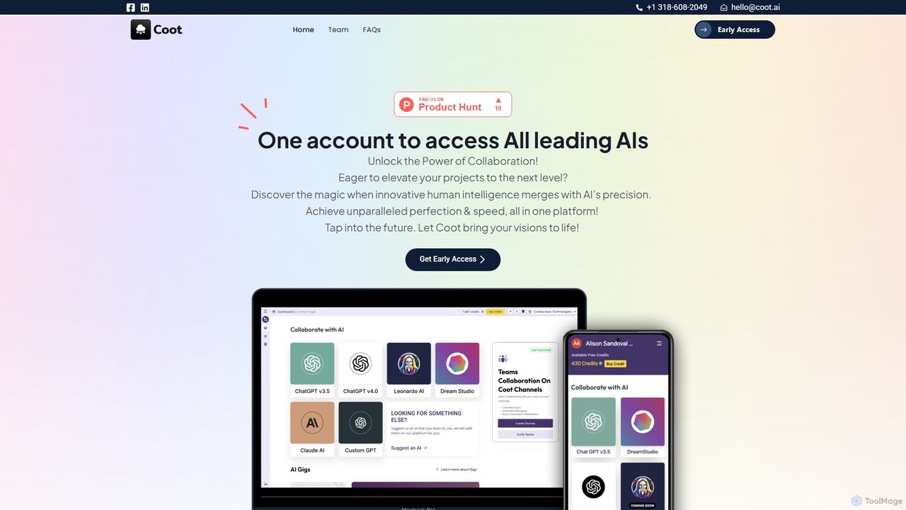 preview for Coot AI