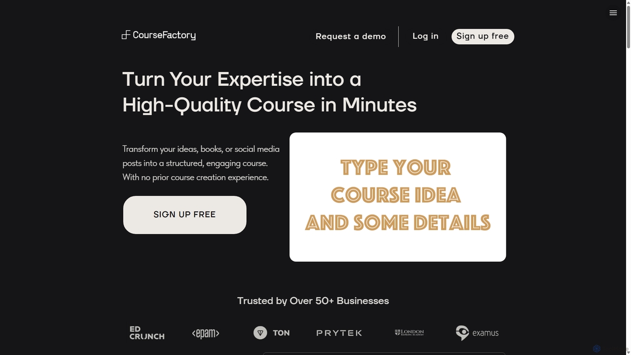 AI-Based Course Creation with CoPilot for Experts for CourseFactory AI