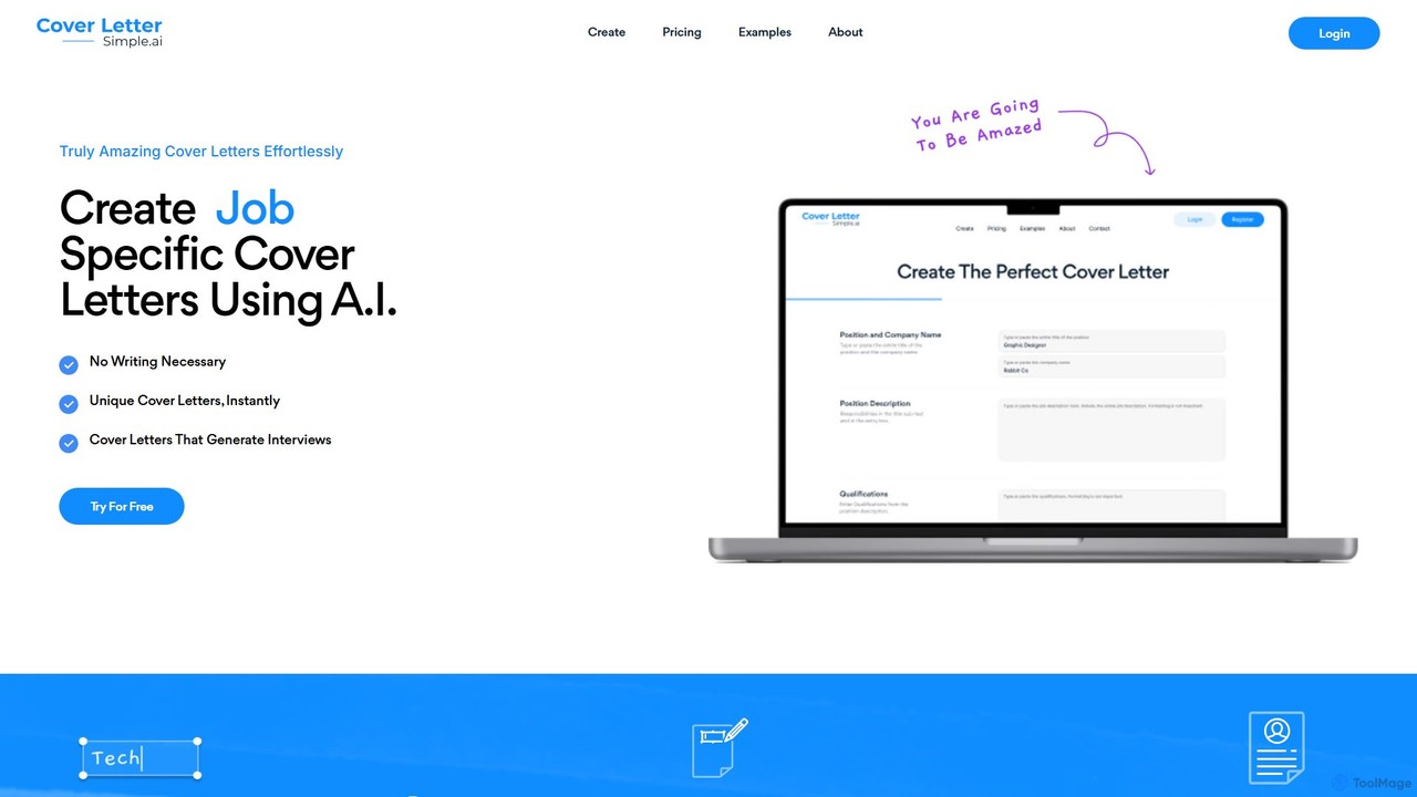 CoverLetterSimple.ai