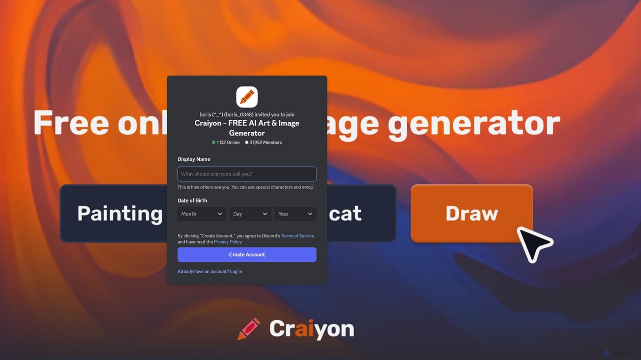 Discord for Craiyon