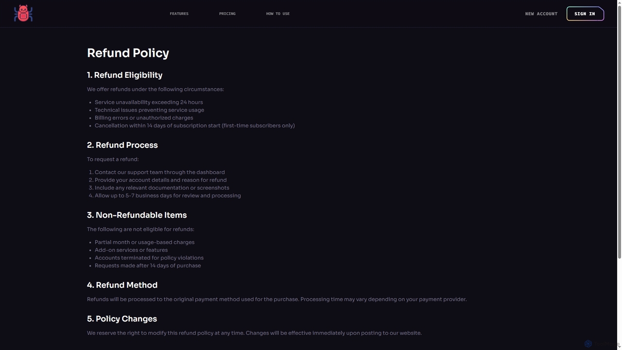 Refund Policy - Money-Back Guarantee for crwaleo Services | Crawleo for Crawleo
