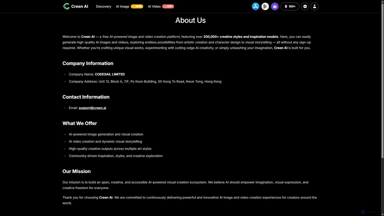 About Us | Creen AI for Creen