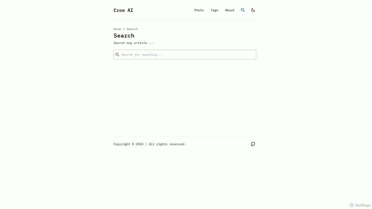 Search | Crew AI for CrewAI