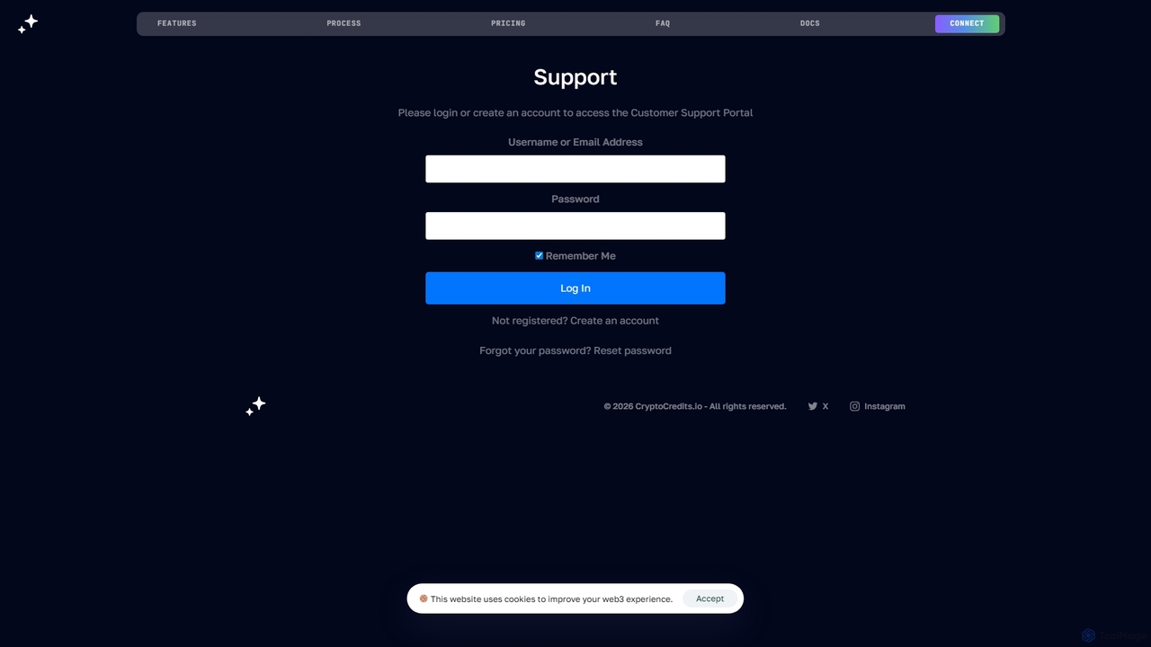 Support - MM AI Agent | On-Chain Payments for CryptoCredits