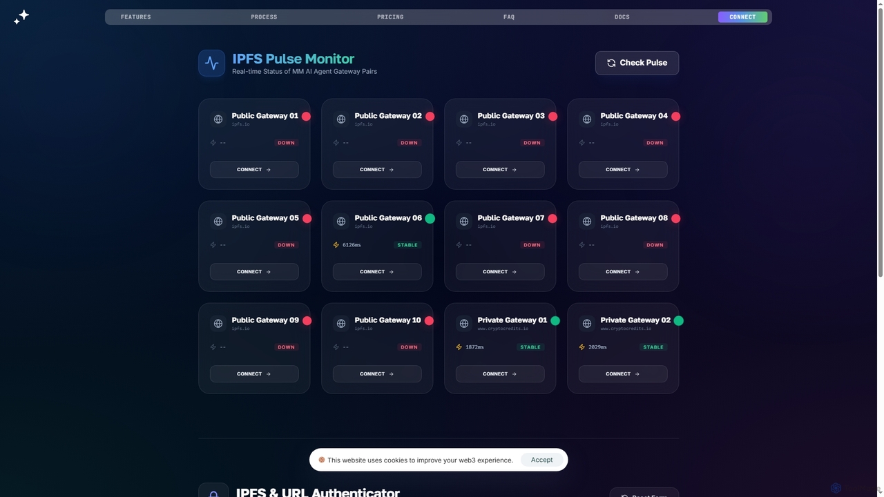 Pulse - MM AI Agent | On-Chain Payments for CryptoCredits