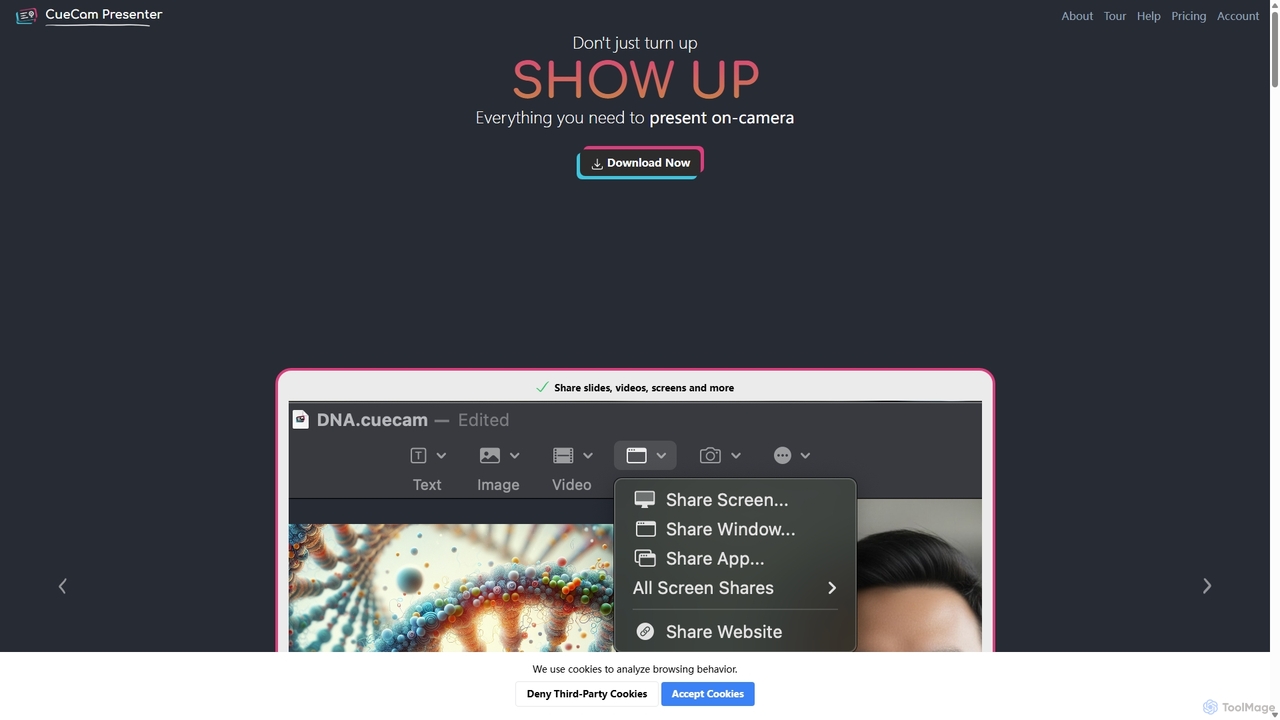 CueCam Presenter