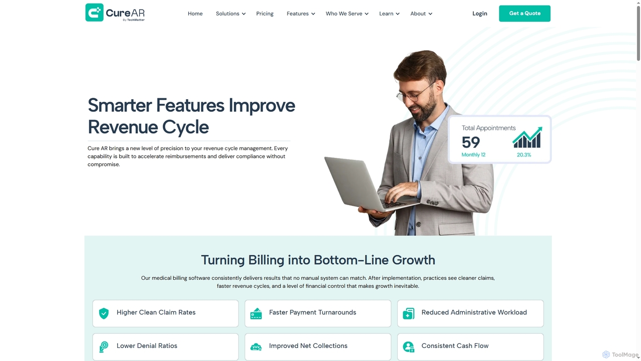AI-Enabled Medical Billing Software Features for Curear